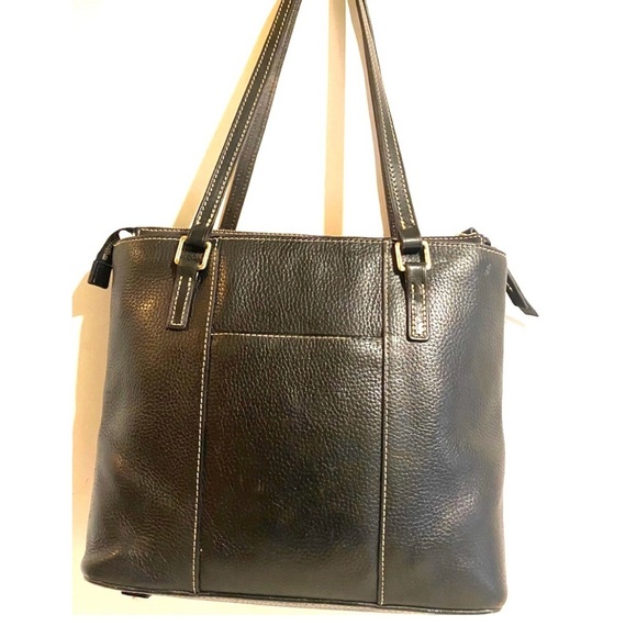 Dooney bourke Black Leather Tote Bag - Picture 2 of 11